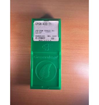 Greenleaf Ceramic Insert - CPGN-433 T1 WG300 **10 PCS**