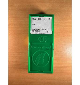 Greenleaf Ceramic Insert - WGC4187-2 T1A GEM-7 **10 PCS**