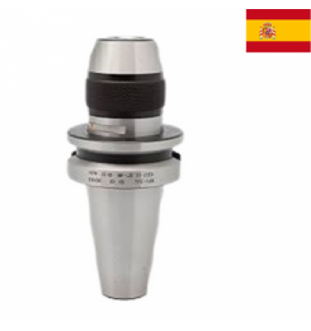 Llambrich High Precision Short Keyless Drill Chuck with Integrated Shank (NPU10-BT40)
