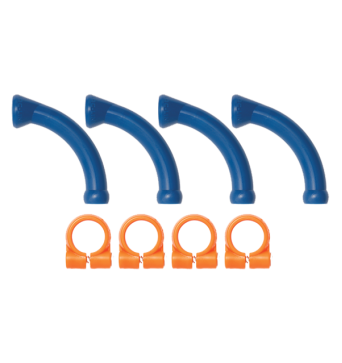 Loc-Line 40474 – 1/4″ Extended Elbows with Clamps