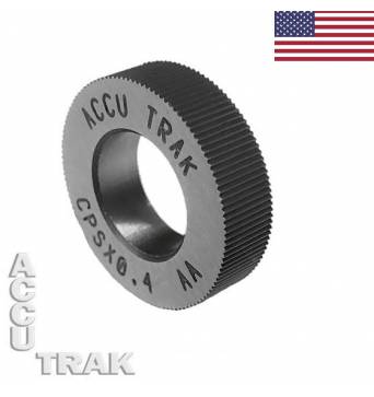 Accu Trak "CP" Series Metric Cut Type Knurls Circular Pitch Hi-Cobalt Steel