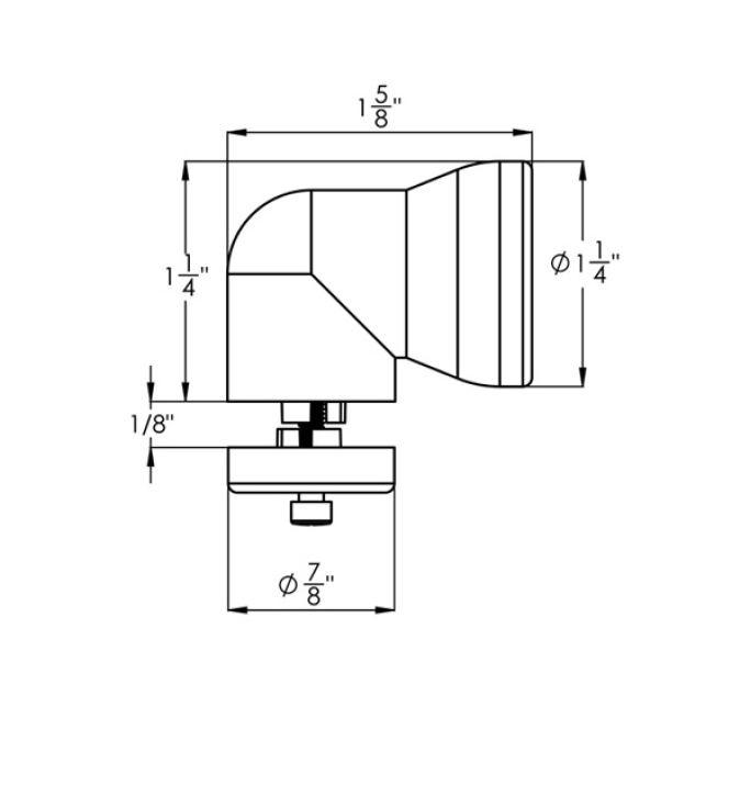thumbnail image 2 of Loc-Line 1/2" 90° Elbow Fittings – USA Original Modular Hose System – 2 Pack – #51824 2 of 6