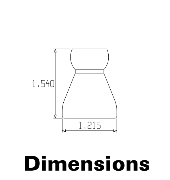 Loc-Line 3/4″ to 1/2″ Reducer - (61508, 69548)